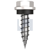 Hobsons - #10-12 x 20 Dover White - Cl4 As3566 Needle Pt Sds Hex + Wash | Q151-Dw (Pack Of 1000)